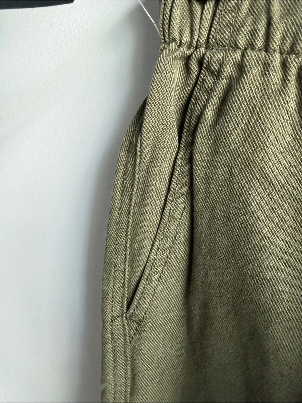 Gap Women's Green Easy Twill Pull On Pants Size XS